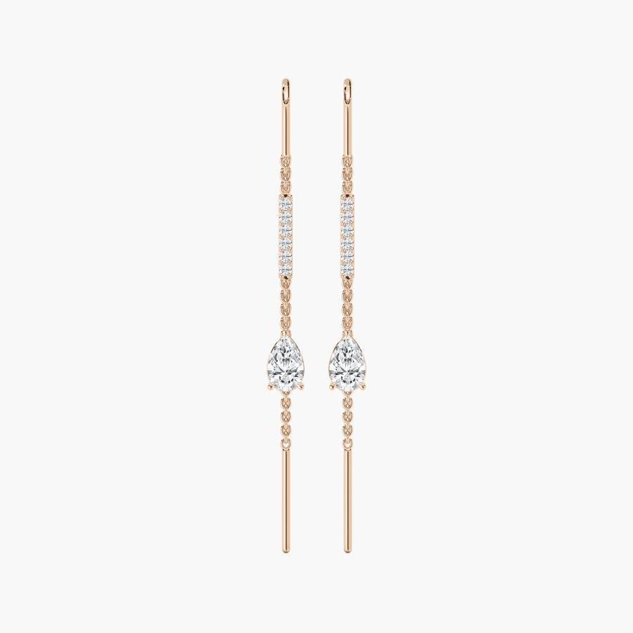 PEAR DROP STUD