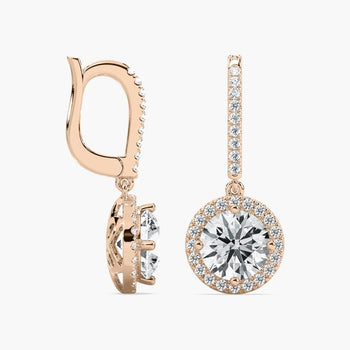 ROUND HALO DROP BALI