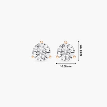 ROUND SOLITAIRE STUD