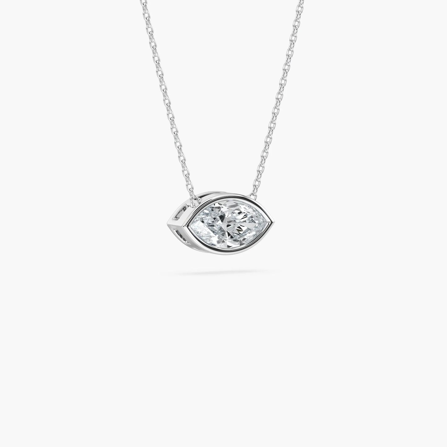 MARQUISE SOLITAIRE PENDENT
