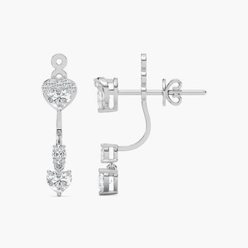 MULTIPLE SHAPE OF DIAMOND EARRING
