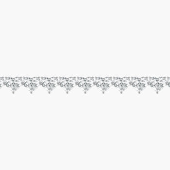 HEART 1 CARAT TENNIS BRACELET
