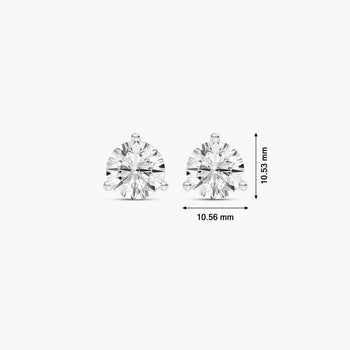 ROUND SOLITAIRE STUD
