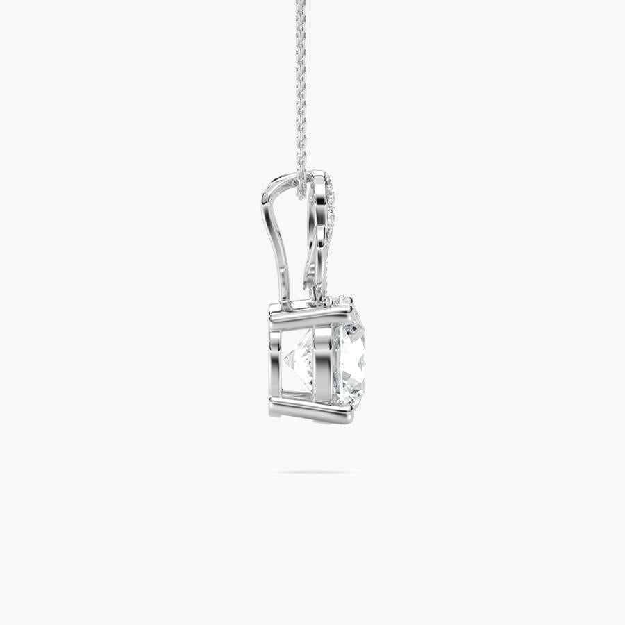 GREAT ROUND SOLITAIRE PENDENT