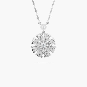 ROUND FLOWER PENDENT