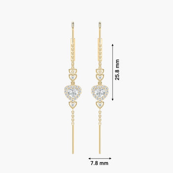 HEART HALO DROP BALI