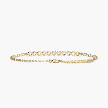 11 ROUND DIAMOND BRILLIANT BRACELET