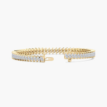 MARQUISE SHAPE DIAMOND TENNIS BRACELET