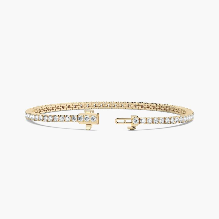 ROUND DIAMOND TENNIS BRACELET