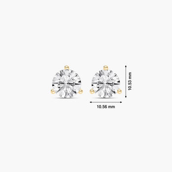 ROUND SOLITAIRE STUD