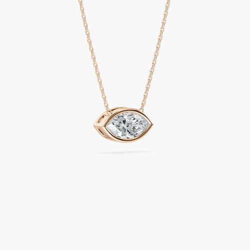 MARQUISE SOLITAIRE PENDENT