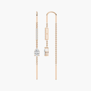 PEAR DROP STUD