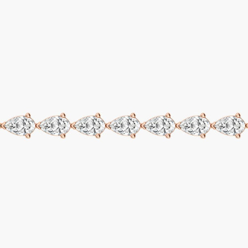 PEAR DIAMON BEST TENNIS BRACELET