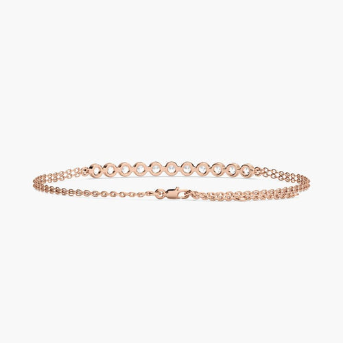 11 ROUND DIAMOND BRILLIANT BRACELET