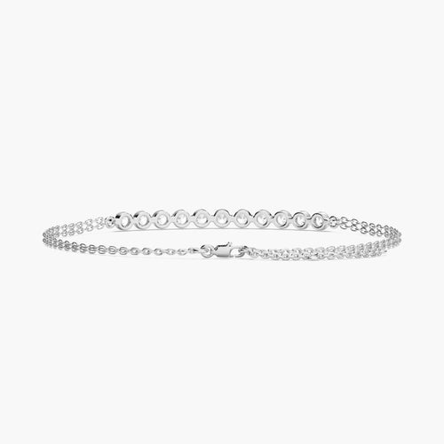 11 ROUND DIAMOND BRILLIANT BRACELET