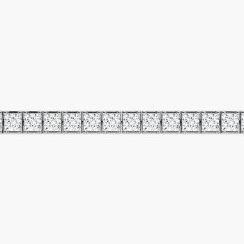 PRINCESS SHAPE DIAMOND TENNIS BRACELET