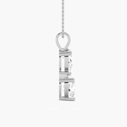 HEART & PEAR COMBO PENDENT