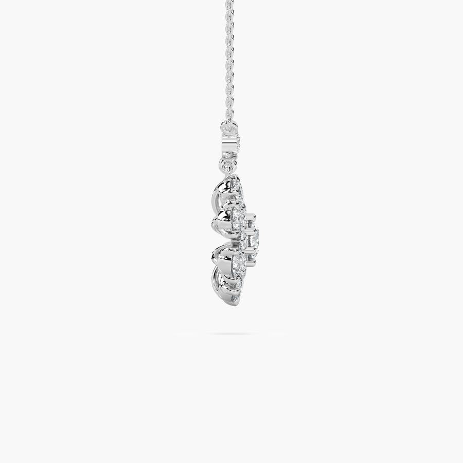 ROUND FLOWER PENDENT