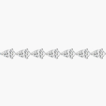 PEAR DIAMON BEST TENNIS BRACELET