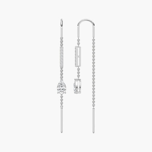 PEAR DROP STUD