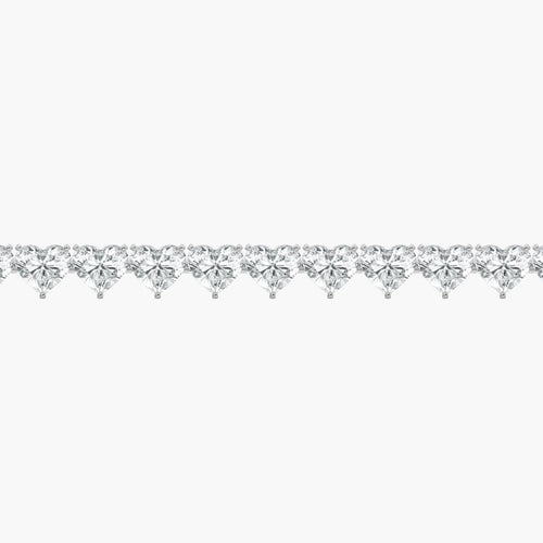 HEART 1 CARAT TENNIS BRACELET