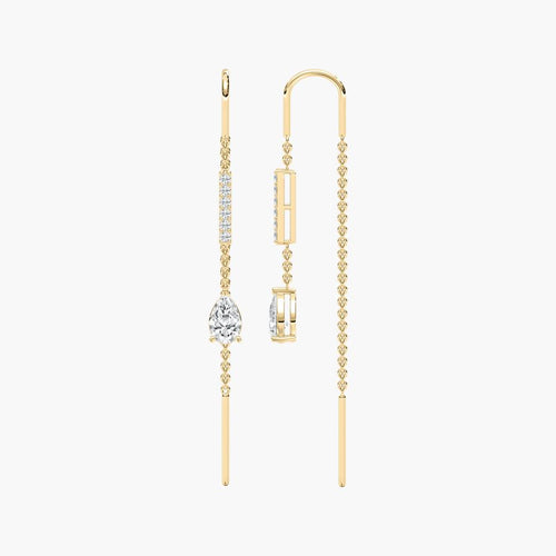 PEAR DROP STUD