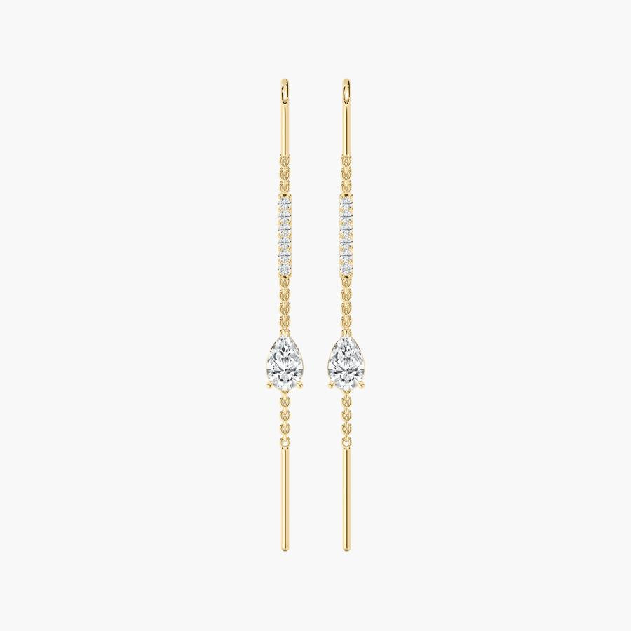 PEAR DROP STUD