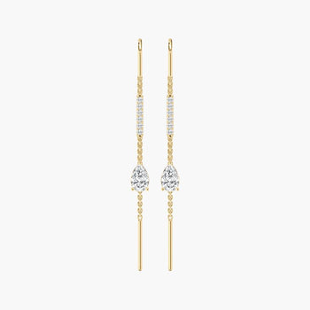 PEAR DROP STUD