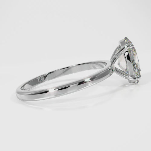 IGI Certified Oval Cut Lab Grown Diamond Ring, Solitaire Engagement Ring