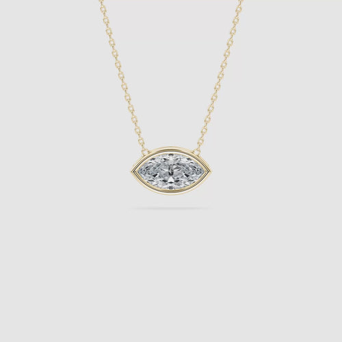 MARQUISE SOLITAIRE PENDENT