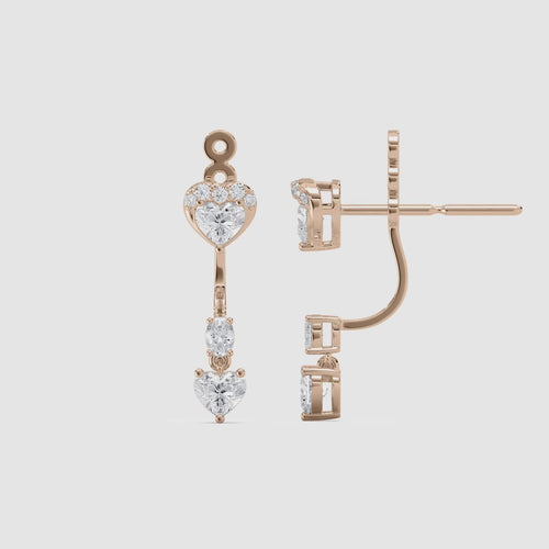 MULTIPLE SHAPE OF DIAMOND EARRING
